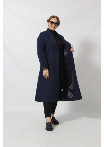 Mono Yaka Torba Cebli Kaşe Kaban