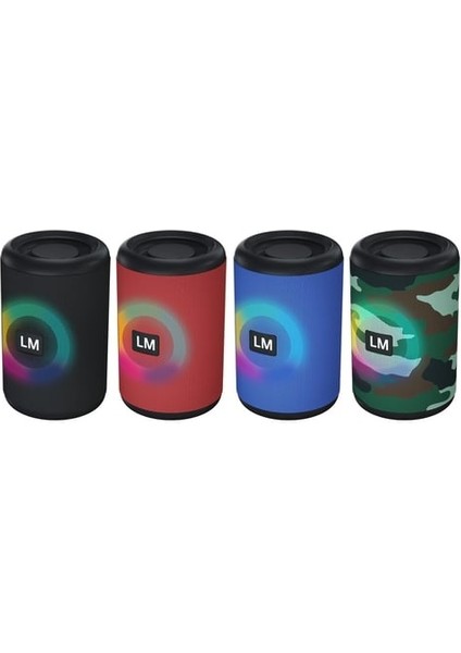 LM-886 Taşınabilir Medaya Oynatıcılı Radyolu Bluetooth Hoparlör