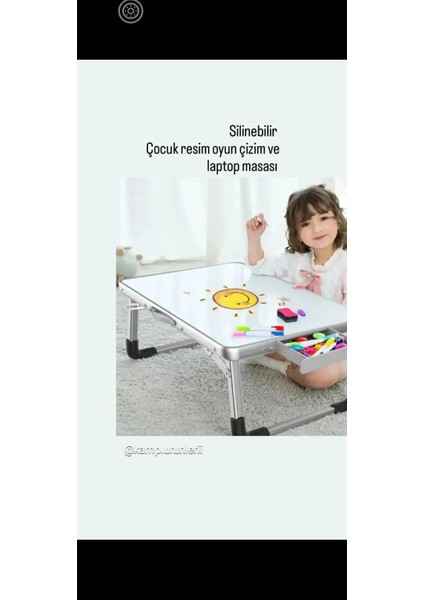 Çocuk Çalışma Masası Silinebilir Resim Masası