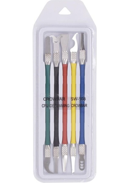 5 Parça Cpu Sökmek Kaldırmak Için Spatula Bıçak Seti SW-103