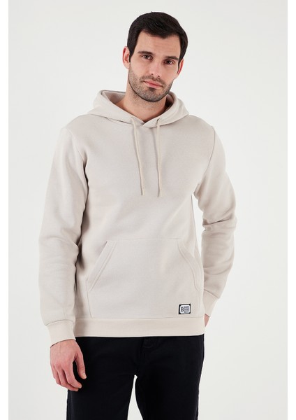 Slim Fit Kapüşonlu Kanguru Cepli Içi Tüylü Yumuşak Şardonlu Sweat Erkek Sweat 5905281 fırsatları