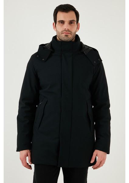 Regular Fit Çıkarılabilir Kapüşonlu Mont Erkek Mont 497SENATOR