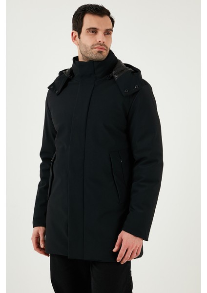 Regular Fit Çıkarılabilir Kapüşonlu Mont Erkek Mont 497SENATOR