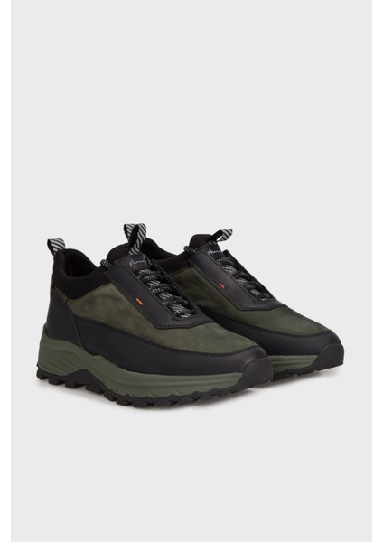 Deri Kalın Tabanlı Sneaker Ayakkabı Erkek Ayakkabı 152203372S6