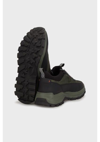 Deri Kalın Tabanlı Sneaker Ayakkabı Erkek Ayakkabı 152203372S6