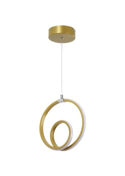 Hol Antre Oturma Odası Beyaz Işık Tekli Ledli Avize modelleri