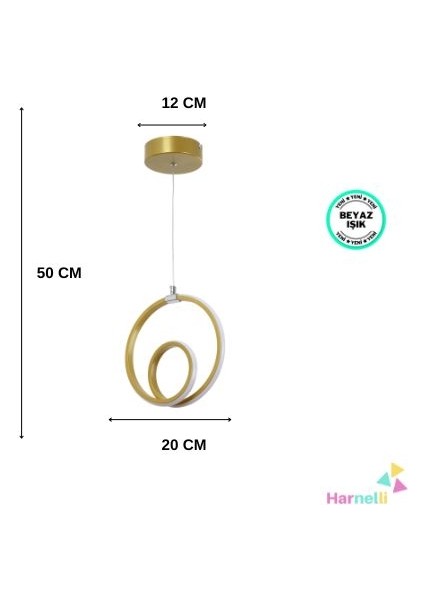 Hol Antre Oturma Odası Beyaz Işık Tekli Ledli Avize fırsatları