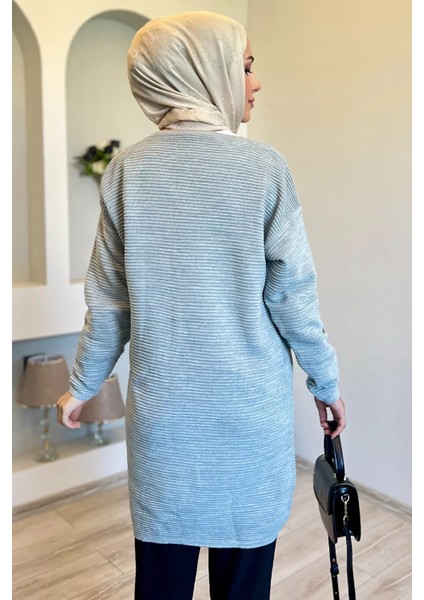 Kadın Tesettür Triko Hırka