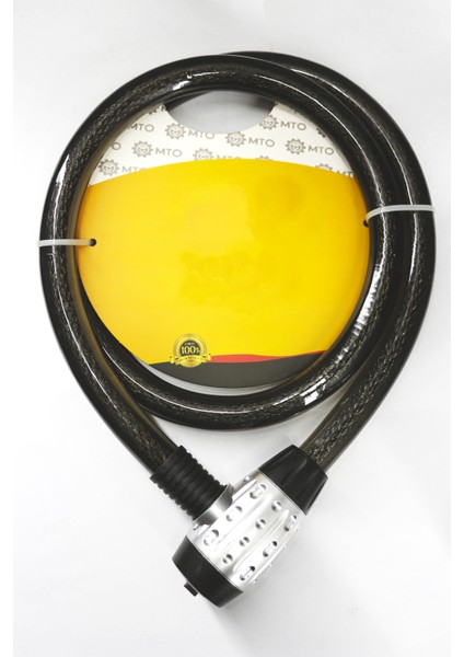 Çelik Kesmez Halat 2 Adet Anahtarlı Çelik Halat Kilit 24*150 cm