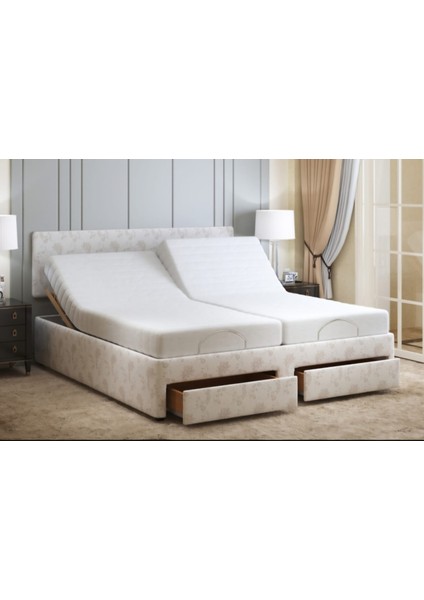 Hasta Yatağı Çift Kişilik Ortopedik Visco Yatak 160X200X21 cm