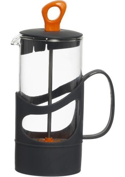 350 cc. French Press Turuncu Süzgeçli