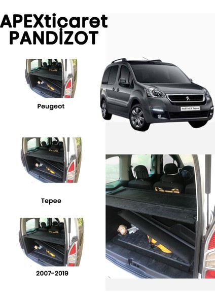Peugeot Partner Tepee Pandizot 2007 Model ve Sonrası