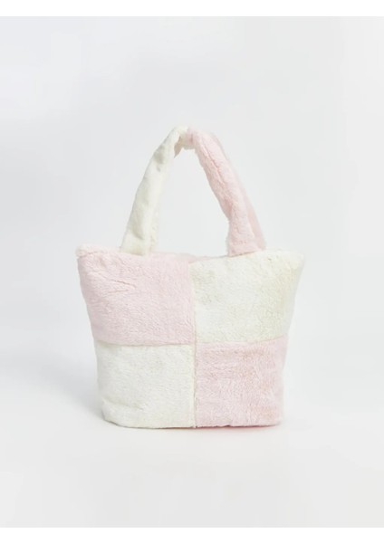 Karışık Pelüş Kız Çocuk Kol Çantası