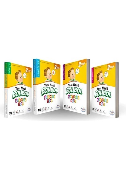 Öğretmen Evde 2.sınıf Kazanım Kitap Set