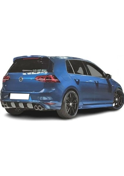 Volkswagen Golf 7 Oettinger Difüzör Parlak Siyah Difizör Plastik 2012 2013 2014 2015 2016