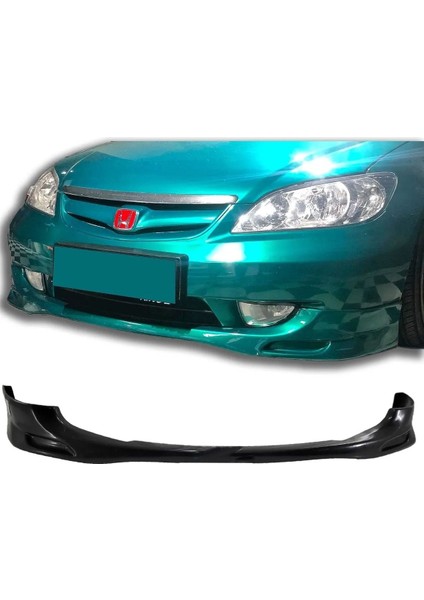 Honda Civic Vtec 2 Makyajlı Mugen Ön Ek Karlık Mat Siyah Plastik 2004 2005 2006