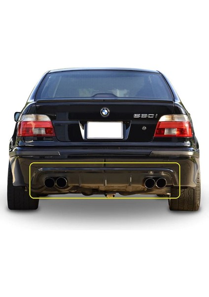 Bmw E39 5 Serisi M5 Difüzör Piona Black Sağ Sol Çift Egzoz Çıkışlı fiyatları