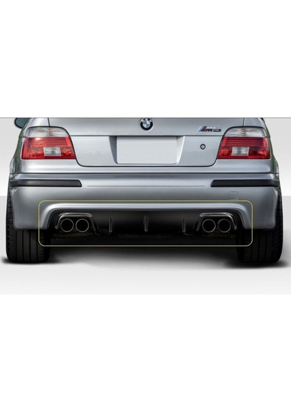 Bmw E39 5 Serisi M5 Difüzör Piona Black Sağ Sol Çift Egzoz Çıkışlı modelleri