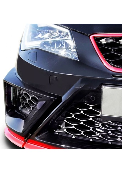 Seat Leon Mk3 Fr Je Desing 3 Parça Ön Ek Karlık Mat Siyah Plastik 2013 2014 2015 2016 fiyatları