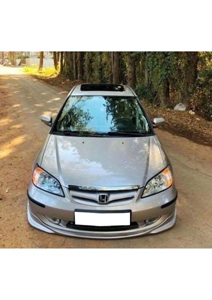 Honda Civic Vtec 2 S2000 Ön Ek 2004 2005 2006 Mat Siyah Plastik Ön Karlık