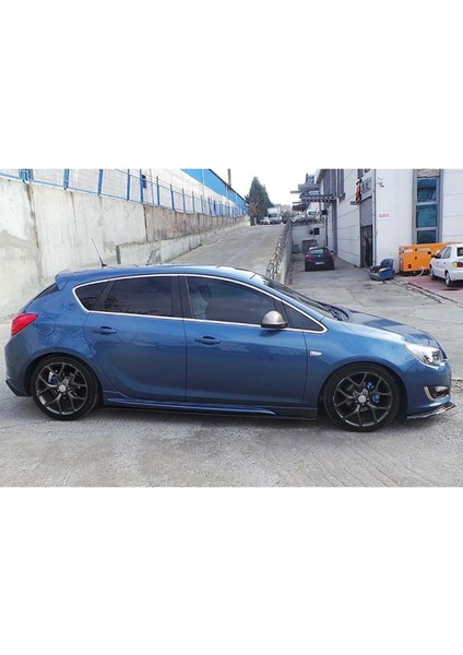 Opel Astra J Hb Opc Marşpiyel Seti Mat Siyah Plastik 2009 - 2014