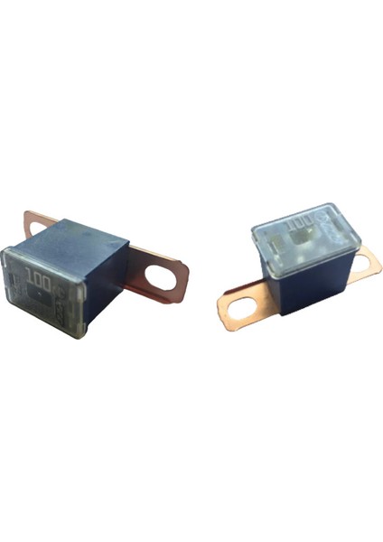 Pec 32VDC 100 Amp Civatalı Erkek Mavi Eğik
