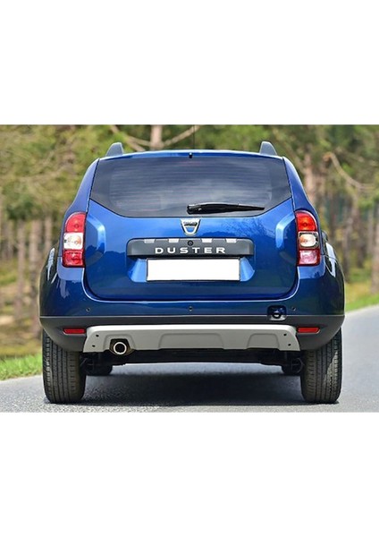 Dacia Duster 1 Arka Tampon Ek Difüzör Gri 2009 ve 2017 Arası modelleri