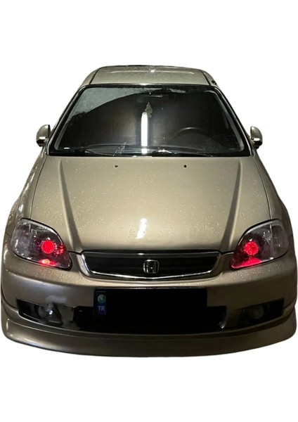 Honda Civic Ies Cs Ön Ek Karlık Mat Siyah Plastik Makyajlı Kasa 1999 2000 2001 modelleri