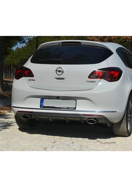 Opel Astra J Makyajlı Kasa Hb Rieger Difüzör Çıkışsız Piona Black 2012 - 2015