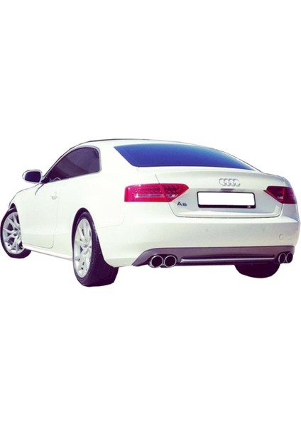 Audi A5 B9 Sportback S Line Difüzör Piona Black 2016+ Abs Plastik