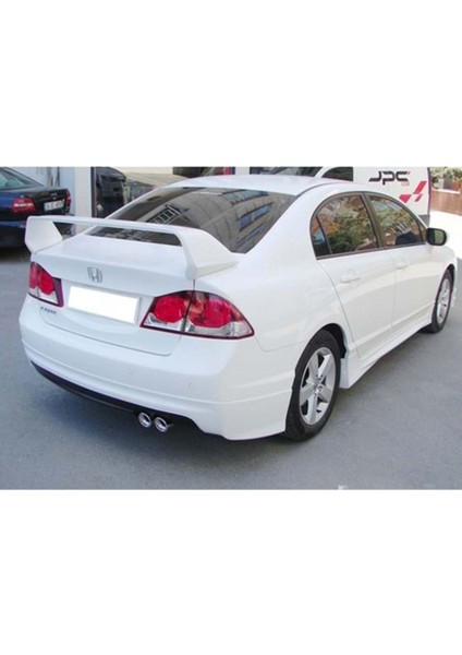 Civic Fd6 Style Arka Tampon Ek Arka Ek 2006 - 2011 Abs Plastik
