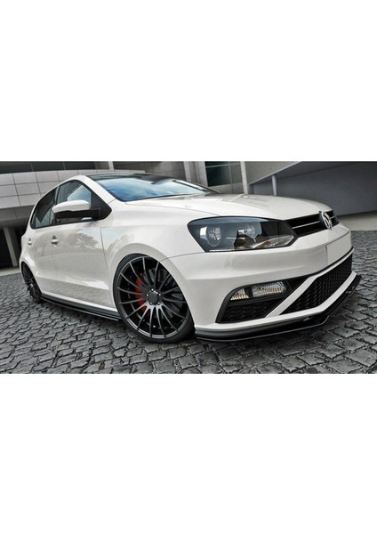 Vw Polo Mk5 6c Gtı Tampon Ön Lip Piona Black 2014 - 2017