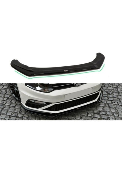 Vw Polo Mk5 6c Gtı Tampon Ön Lip Piona Black 2014 - 2017