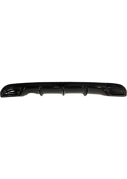 Renault Clio 4 Sport Difüzör Piona Black + Egzoz Ucu Kromlar 2012 - 2016