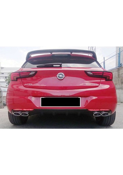Opel Astra K Opc Piona Black Difüzör + Krom Egzos Ucu 2015+ Abs Plastik fiyatları