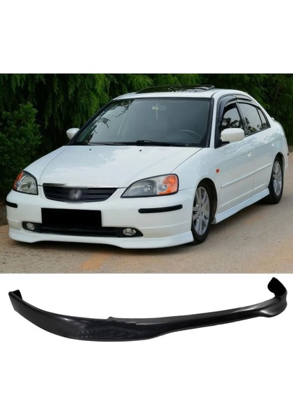 Honda Civic Vtec 2 Typer Ön Ek Karlık Mat Siyah Plastik Makyajsız Kasa 2001 2002 2003