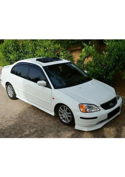 Honda Civic Vtec 2 Typer Ön Ek Karlık Mat Siyah Plastik Makyajsız Kasa 2001 2002 2003 fırsatları