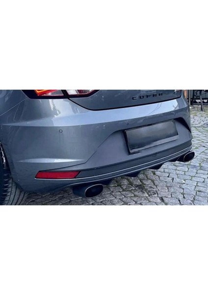 Seat Leon Mk3.5 Cupra Sağ-Sol Açık Difüzör Parlak Siyah Difizör Plastik 2017 2018 2019 2020 fiyatları