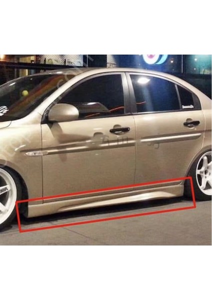 Kia Cerato Yan Marşpiyel Seti Plastik Mat Siyah Body Kit Karlık