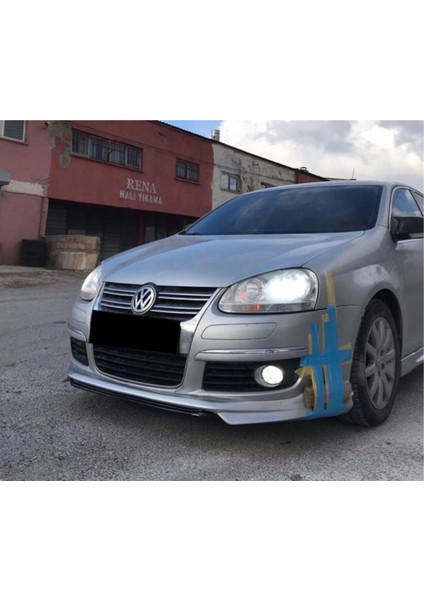 Volkswagen Jetta Mk5 Ön Ek 2005 2006 2007 2008 2009 2010 Mat Siyah Plastik Ön Karlık