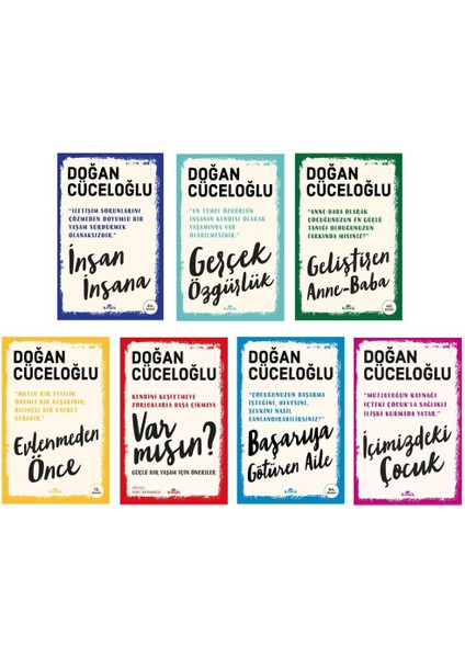 Doğan Cüceloğlu Seti 7 Kitap