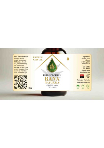 Full Spectrum Swiss%18 – 1800 Mg Doğal ve Güçlü Destek Premium Qualty Güçlü Etki fiyatları