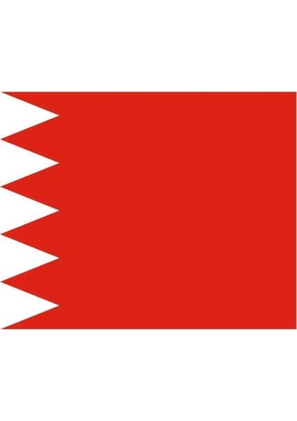 Bahreyn Bayrağı 30X45 Cm.