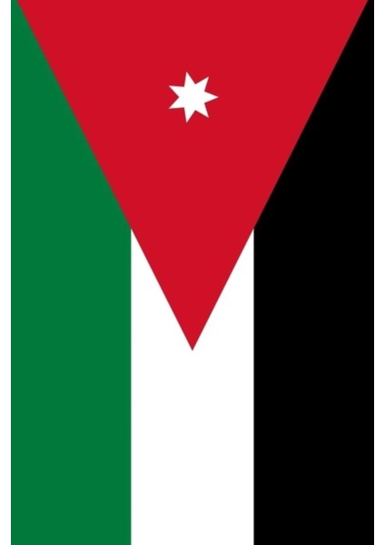 Ürdün Bayrağı 50X75 Cm. fırsatları