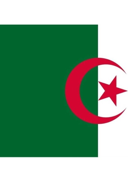 Cezayir Bayrağı 30X45 Cm. indirimleri