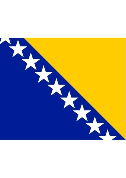 Bosna Hersek Gönder Bayrağı 100X150 Cm.