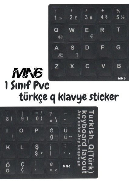 Türkçe Q Klavye Sticker/laptop Pc Uymlu Türkçe Q Sticker /türkçe Q Klavye Sticker modelleri