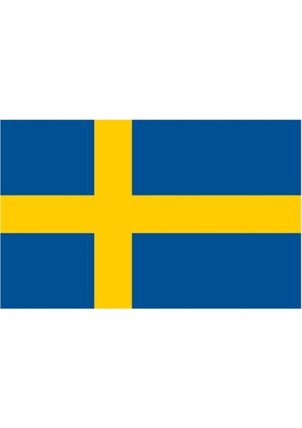 Isveç Bayrağı 30X45 Cm.