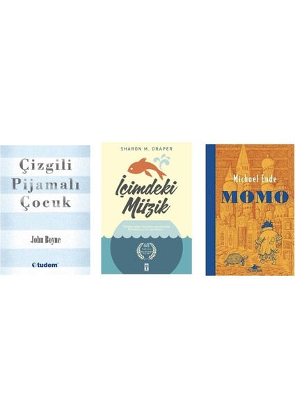 Çizgili Pijamalı Çocuk - İçimdeki Müzik - Momo 3 Kitap