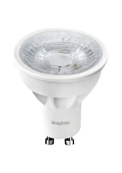 BA25-00450-BRAYTRON 4.5W 3000K Gün Işığı GU10 Lensli LED Ampul 6 Lı Paket